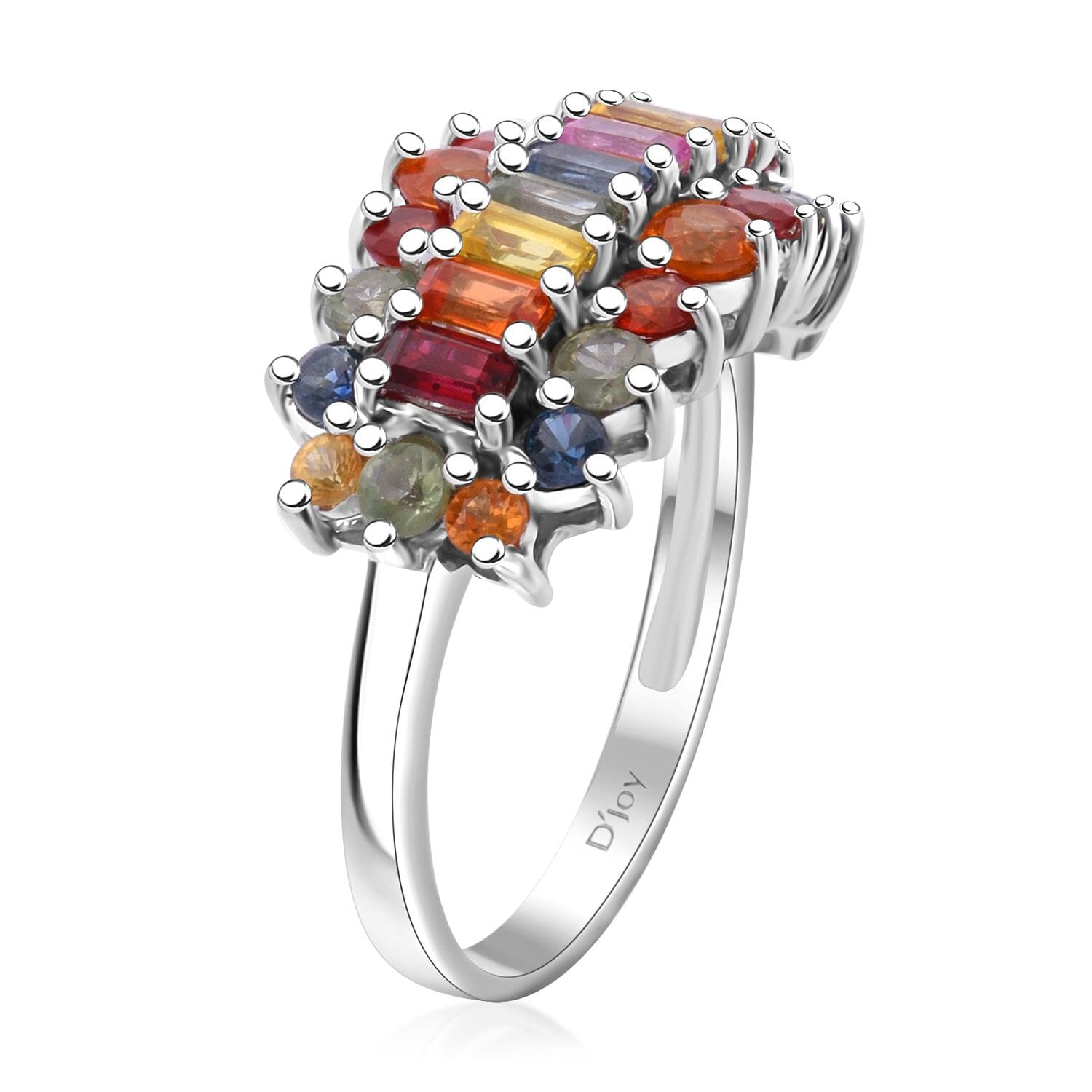 Buy Madagascar Multi Sapphire 2.50 ctw Sunfire Bliss Ring in