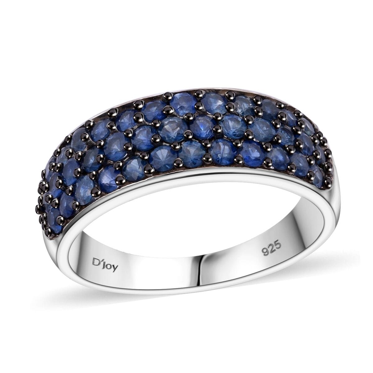 Buy Kanchanaburi Blue Sapphire 1.50 ctw Eclipse Band Ring in