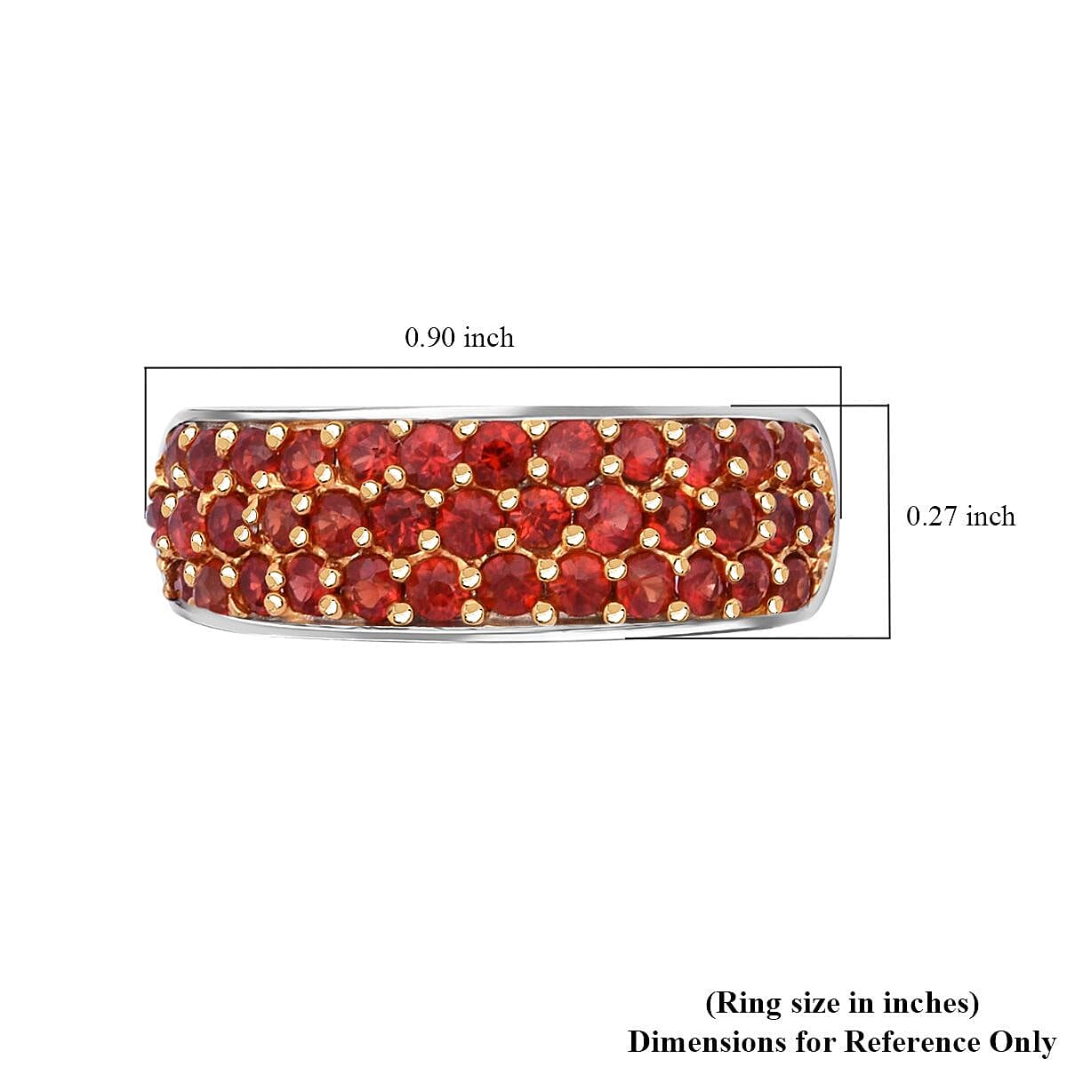 Red Sapphire 1.50 ctw Ring in Rhodium Over Sterling Silver (Size 5.0) image number 5