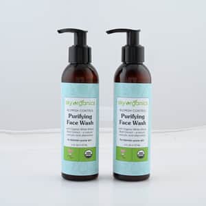 Closeout Sky Organics Purifying Face Wash with Willow Bark Extract BOGO (2x6oz)