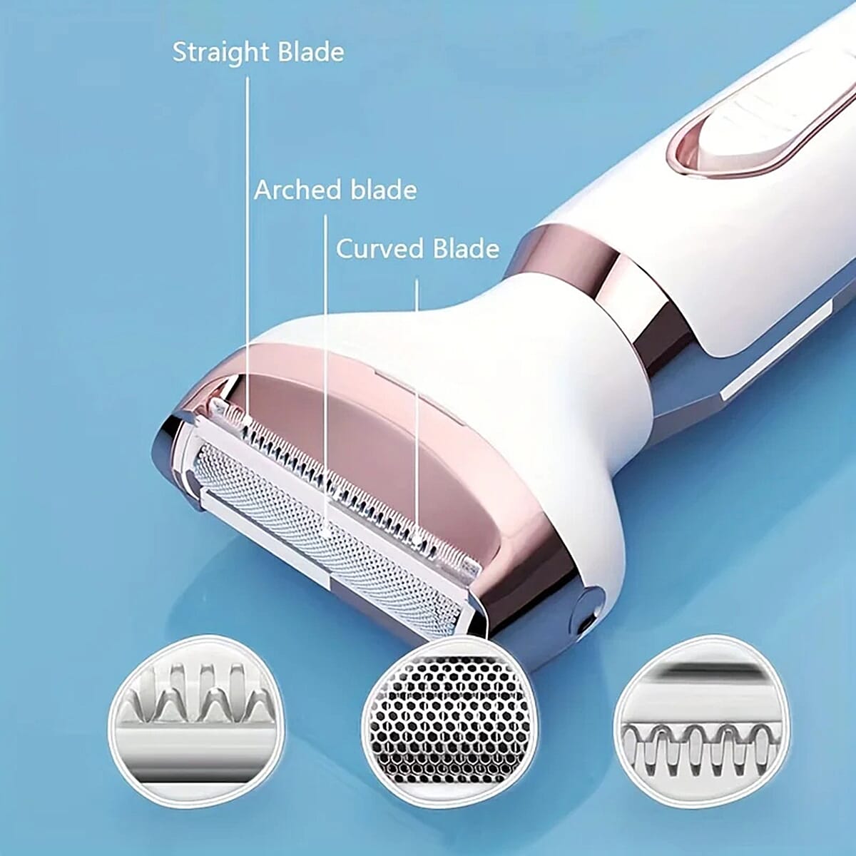 Closeout Bene Beauty 4in1 Full Body Portable Electric Razor (USB Adaptor) image number 2