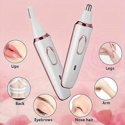 Closeout Bene Beauty 4in1 Full Body Portable Electric Razor (USB Adaptor)