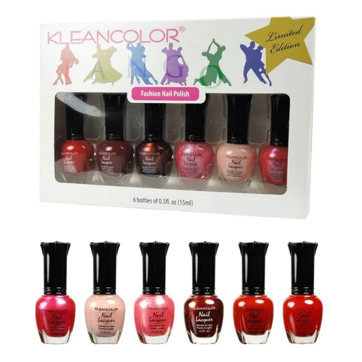 Closeout KleanColor Tango Limited Edition Nail Polish Sets-6pc image number 0