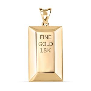 Iliana Bar Pendant in 18K Yellow Gold 1.35 Grams