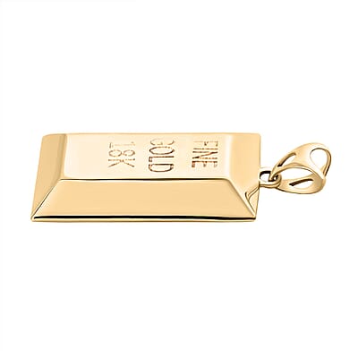 Iliana Bar Pendant in 18K Yellow Gold 1.35 Grams