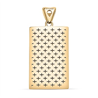 Iliana Bar Pendant in 18K Yellow Gold 1.35 Grams
