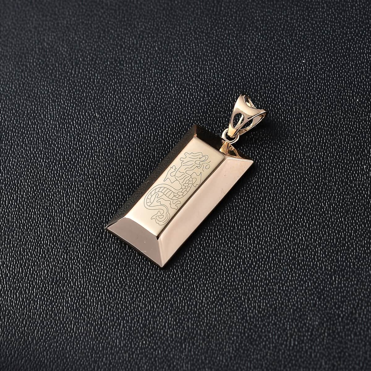 Iliana Bar Pendant in 18K Yellow Gold 1.30 Grams image number 1