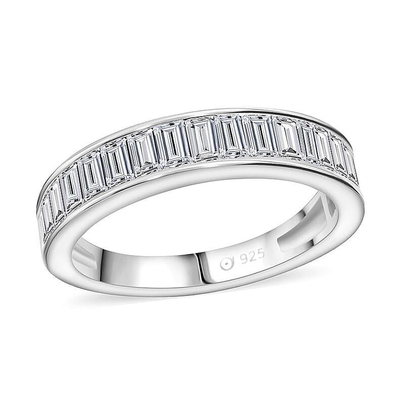 Luxuriant Lab Grown Diamond G SI 1.00 ctw Ring in Sterling Silver (Size 7.0)