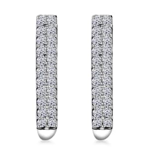 Luxuriant Lab Grown Diamond G SI 1.30 ctw Earrings in Sterling Silver