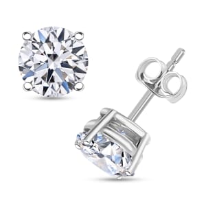 Luxuriant Lab Grown Diamond 2.50 ctw Stud Earrings in 14K White Gold