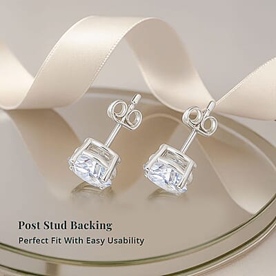 Luxuriant Lab Grown Diamond G VS 2.50 ctw Stud Earrings in 14K White Gold