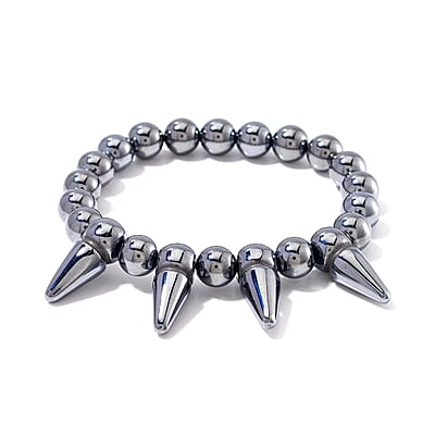 Terahertz Beaded 130.00 ctw Stretch Bracelet 