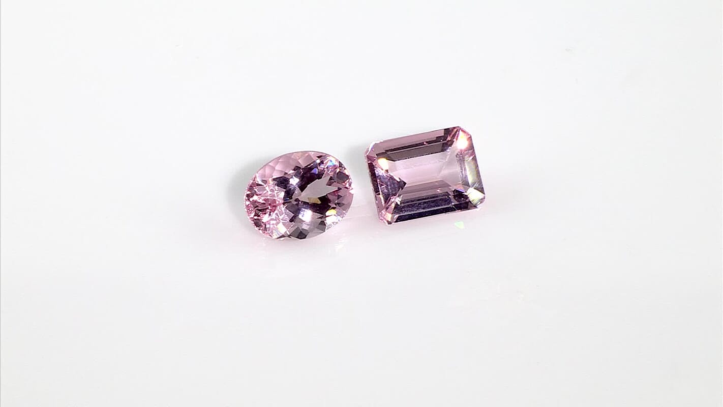 AAAA Pink Morganite (Ovl 9x7 mm) 1.70 ctw