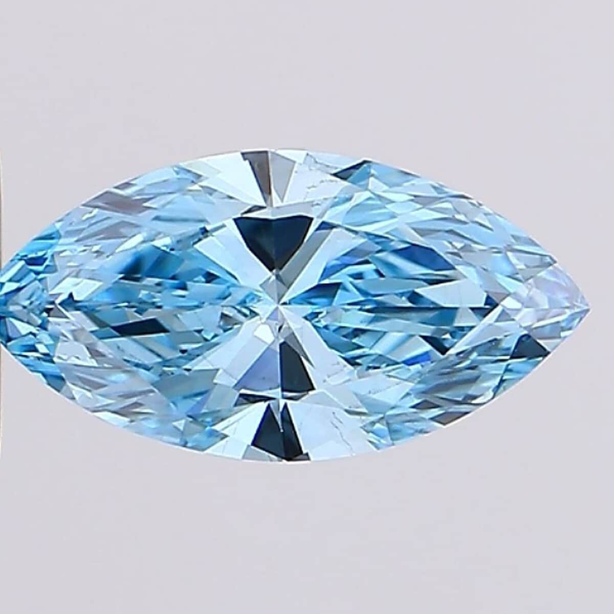 IGI Certified Luxuriant Lab Grown Blue Diamond VS2 (Mrq Mix Mix Size) 3.50 ctw image number 1