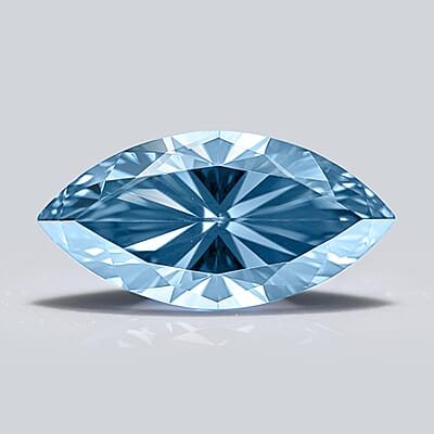IGI Certified Luxuriant Lab Grown Blue Diamond VS2 (Mrq Mix Mix Size) 3.50 ctw