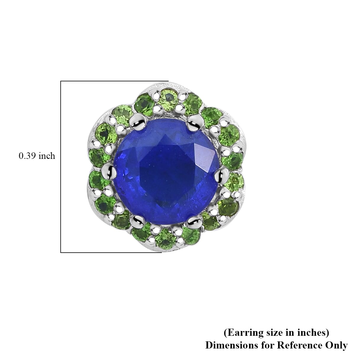 Buy Tanzanian Blue Spinel and Chrome Diopside 2.50 ctw Ocean