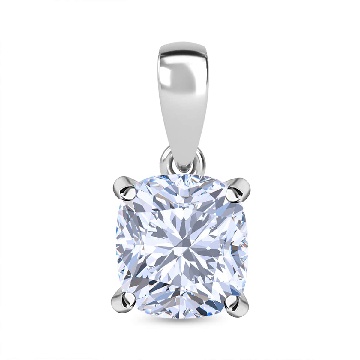 SGL Certified Luxuriant Lab Grown Diamond G-H VS 2.00 ctw Solitaire Pendant in 950 Platinum image number 0