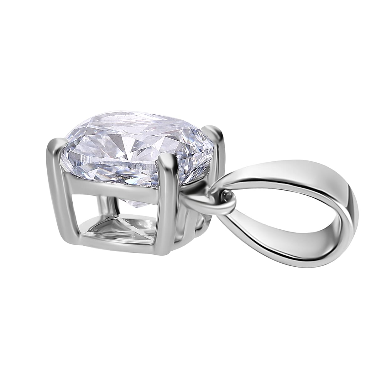 Luxuriant Lab Grown Diamond G-H VS 2.00 ctw Solitaire Pendant in 950 Platinum