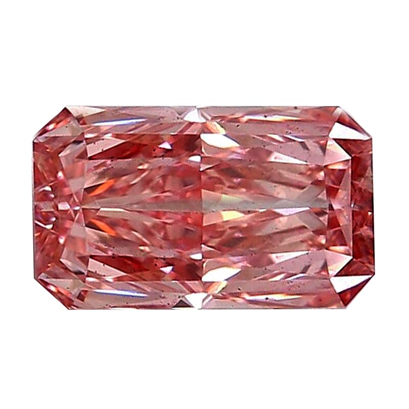 IGI Certified Luxuriant Lab Grown Pink Diamond (VS2) (Radiant Mix mm) 4.50 ctw