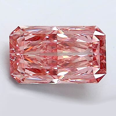 IGI Certified Luxuriant Lab Grown Pink Diamond (VS2) (Radiant Mix mm) 4.50 ctw
