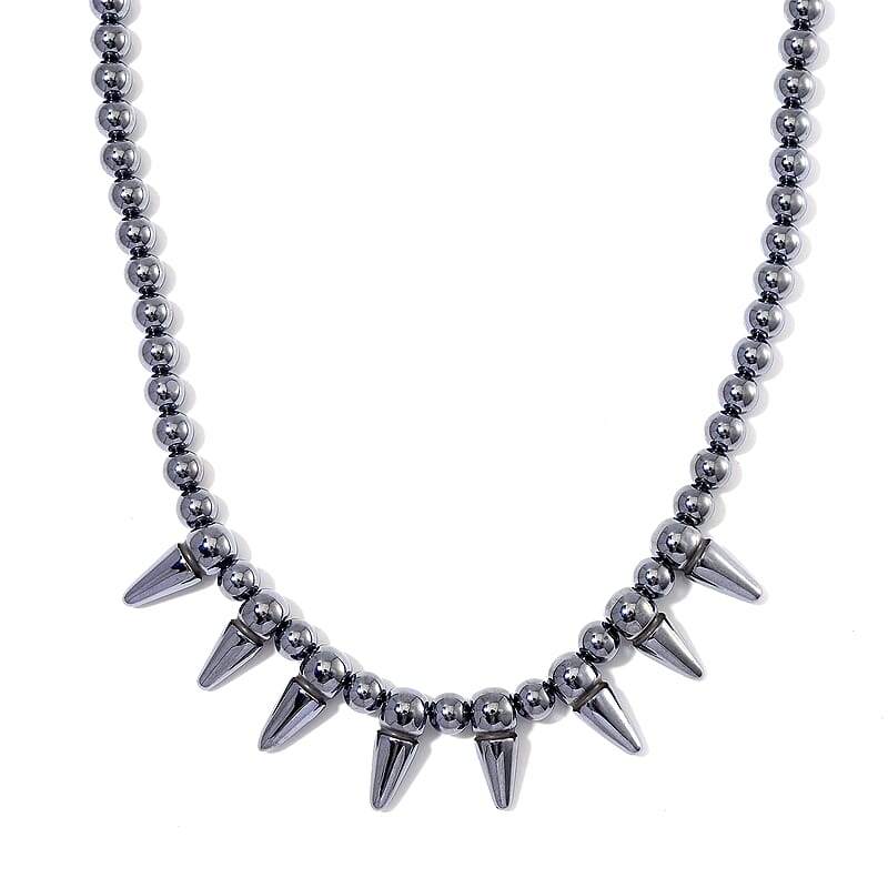 EverTrue Terahertz 250.00 ctw Necklace 18-20 Inches in Stainless Steel 
