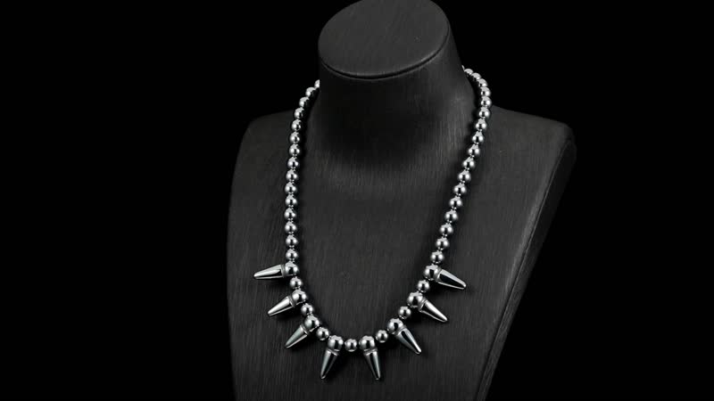 EverTrue Terahertz 250.00 ctw Necklace 18-20 Inches in Stainless Steel