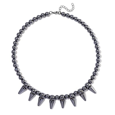 EverTrue Terahertz 250.00 ctw Necklace 18-20 Inches in Stainless Steel 