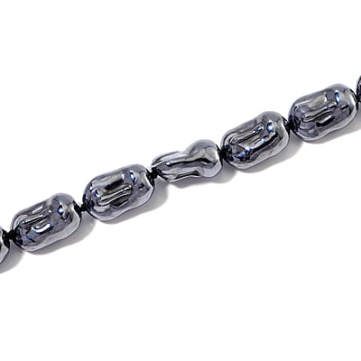 Terahertz 330.00 ctw Baroque Shape Necklace in Stainless Steel 18 Inches