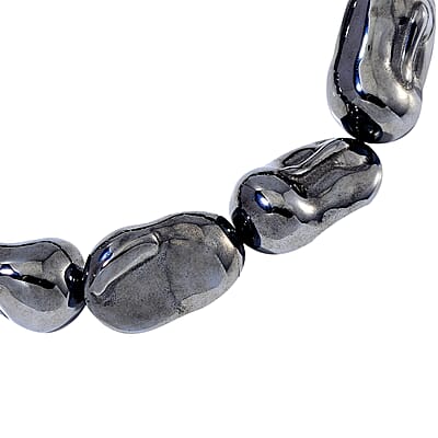 Terahertz 150.00 ctw Baroque Shape Stretch Bracelet