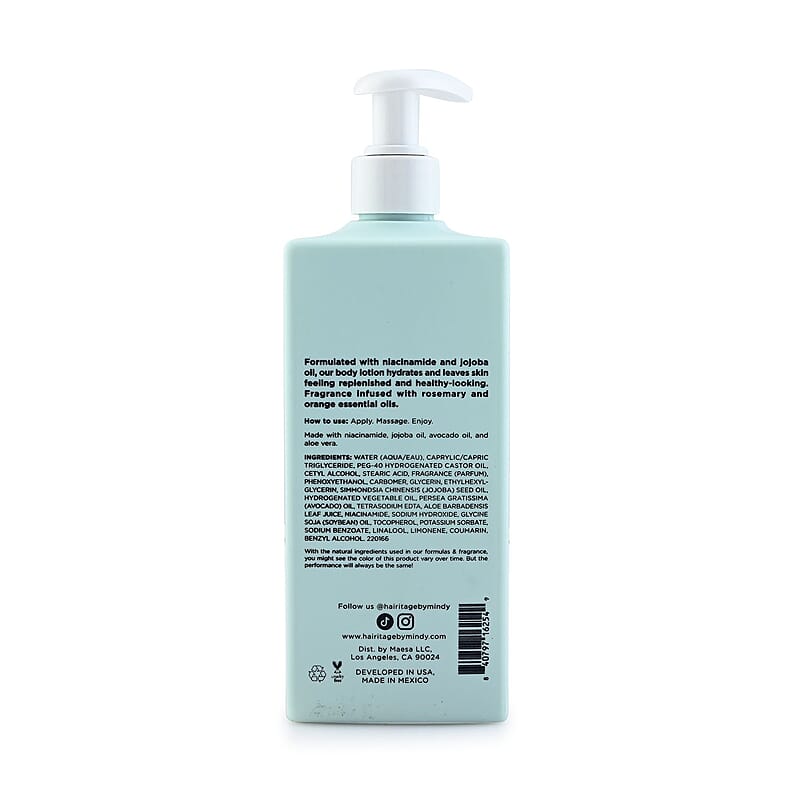 Closeout Hairitage Soak It In Body Lotion (14oz)- Cedarwood & Neroli