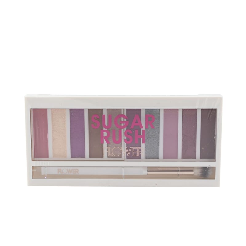 Closeout Flower Shimmer & Shade Eyeshadow Palette (.3oz)- Sugar Rush