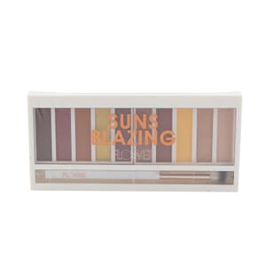 Closeout Flower Shimmer & Shade Eyeshadow Palette (.3oz)- Suns Blazing