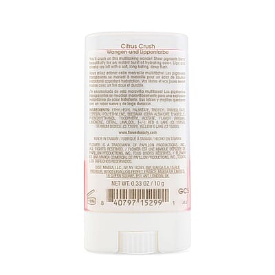 By Drew Barrymore Closeout Flower Gel Crush Lip & Cheek Tint (.33oz)-Citrus Crush