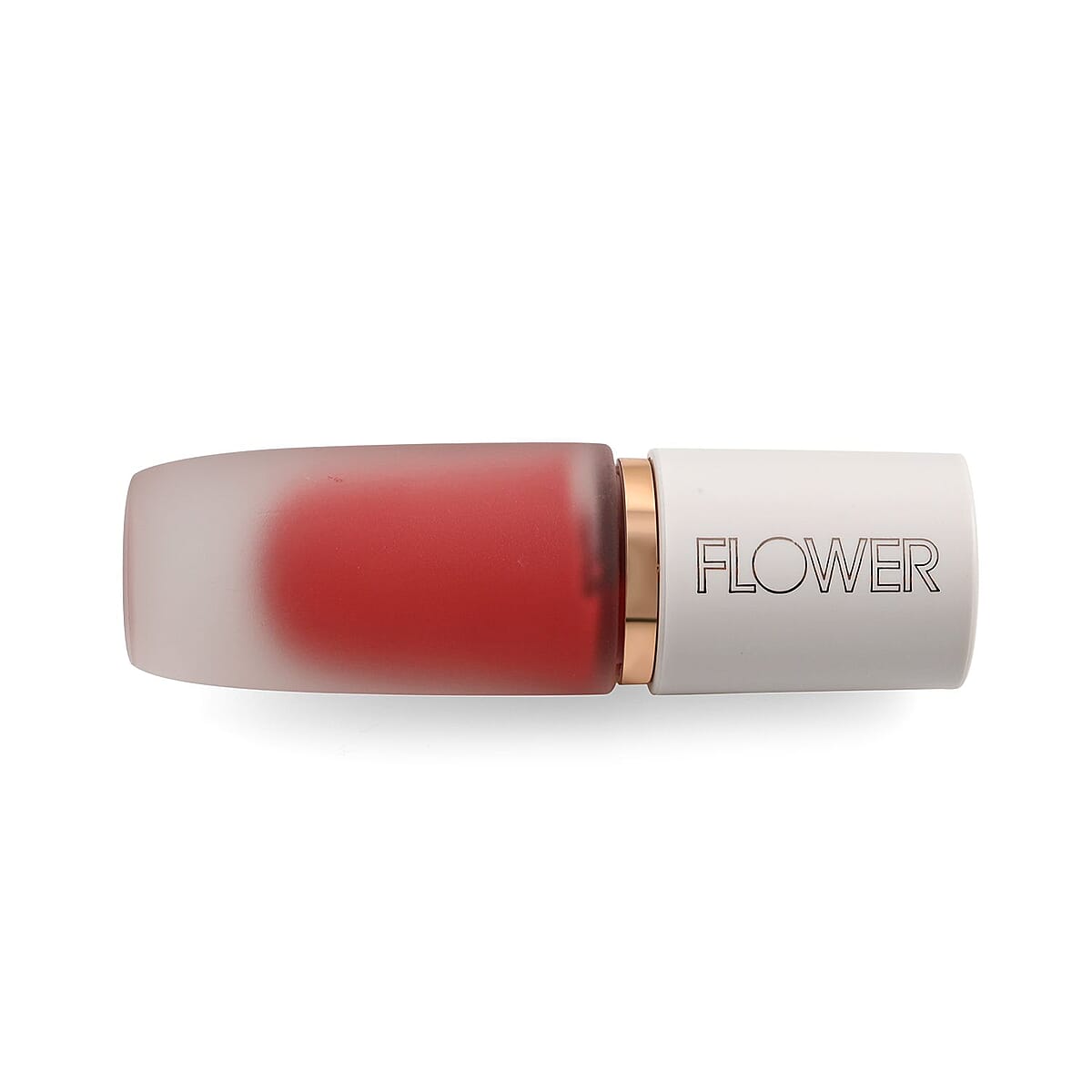 By Drew Barrymore Closeout Flower Perfect Pout Soft Matte Lip Color (.18oz)- Salsa image number 1
