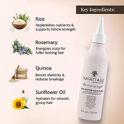Closeout Hairitage The Rice Is Right Rice Water Hair Rinse (8oz)