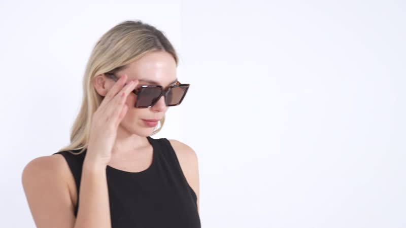Brown Leopard Pattern UV400 Polarized Sunglasses