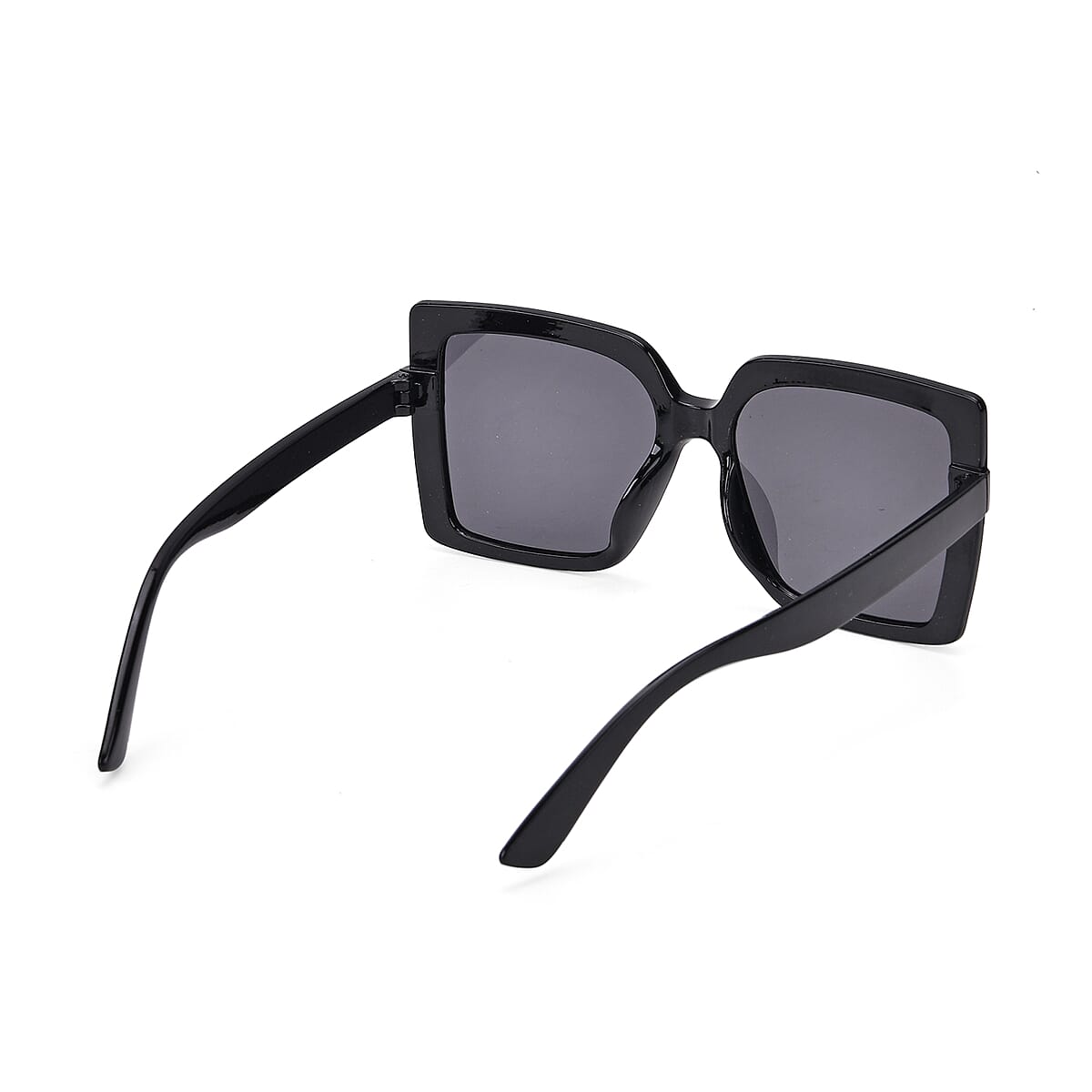 Black UV400 Polarized Sunglasses image number 3