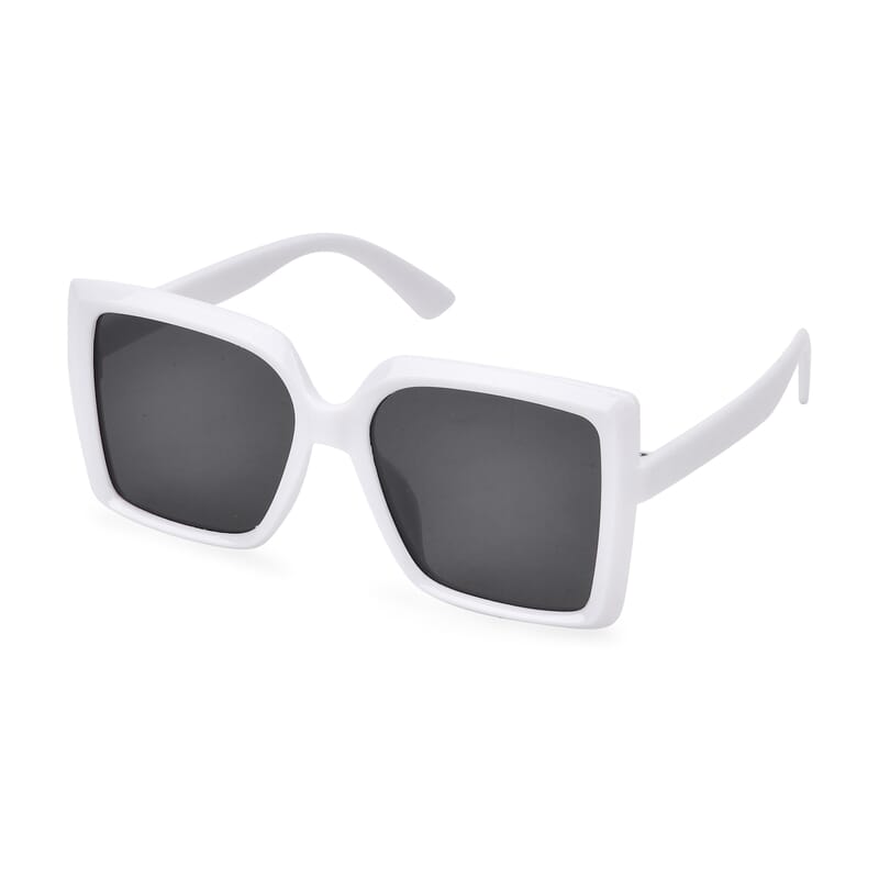 White UV400 Polarized Sunglasses