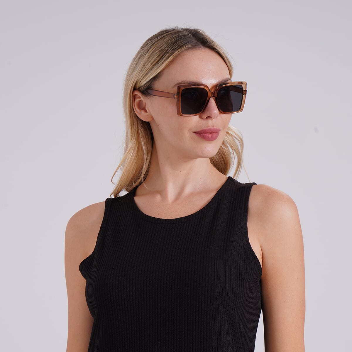 Brown UV400 Polarized Sunglasses image number 2