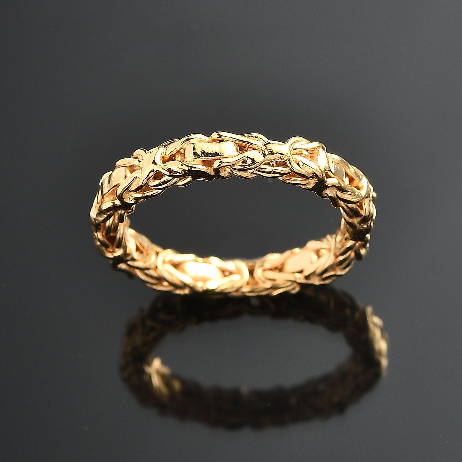 Yellow Gold Over Sterling Silver / 10 - Product card gallery slide 2 (9432487952639)