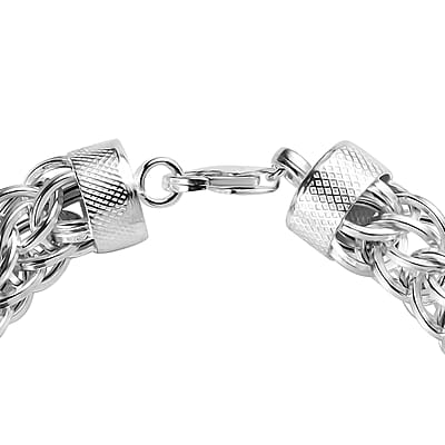 Wheat Link Bracelet in Sterling Silver (7.25 In) 15 Grams