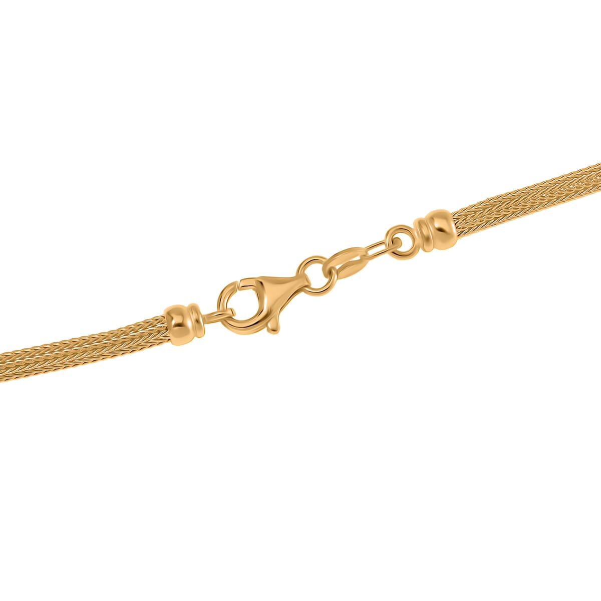 3mm Wire Chain Necklace in 14K Yellow Gold Over Sterling Silver 9.80 Grams 20 Inches image number 4