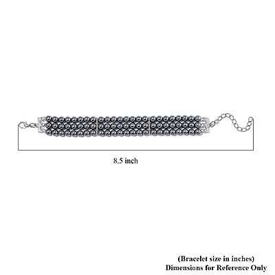 Terahertz 90.00 ctw Bracelet in Stainless Steel