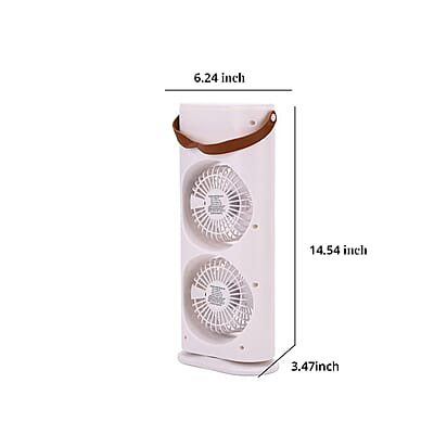 Double-ended Spray Ultra-Quiet Fan with Remote Control