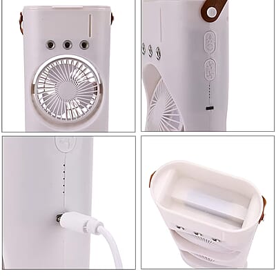 Double-ended Spray Ultra-Quiet Fan with Remote Control