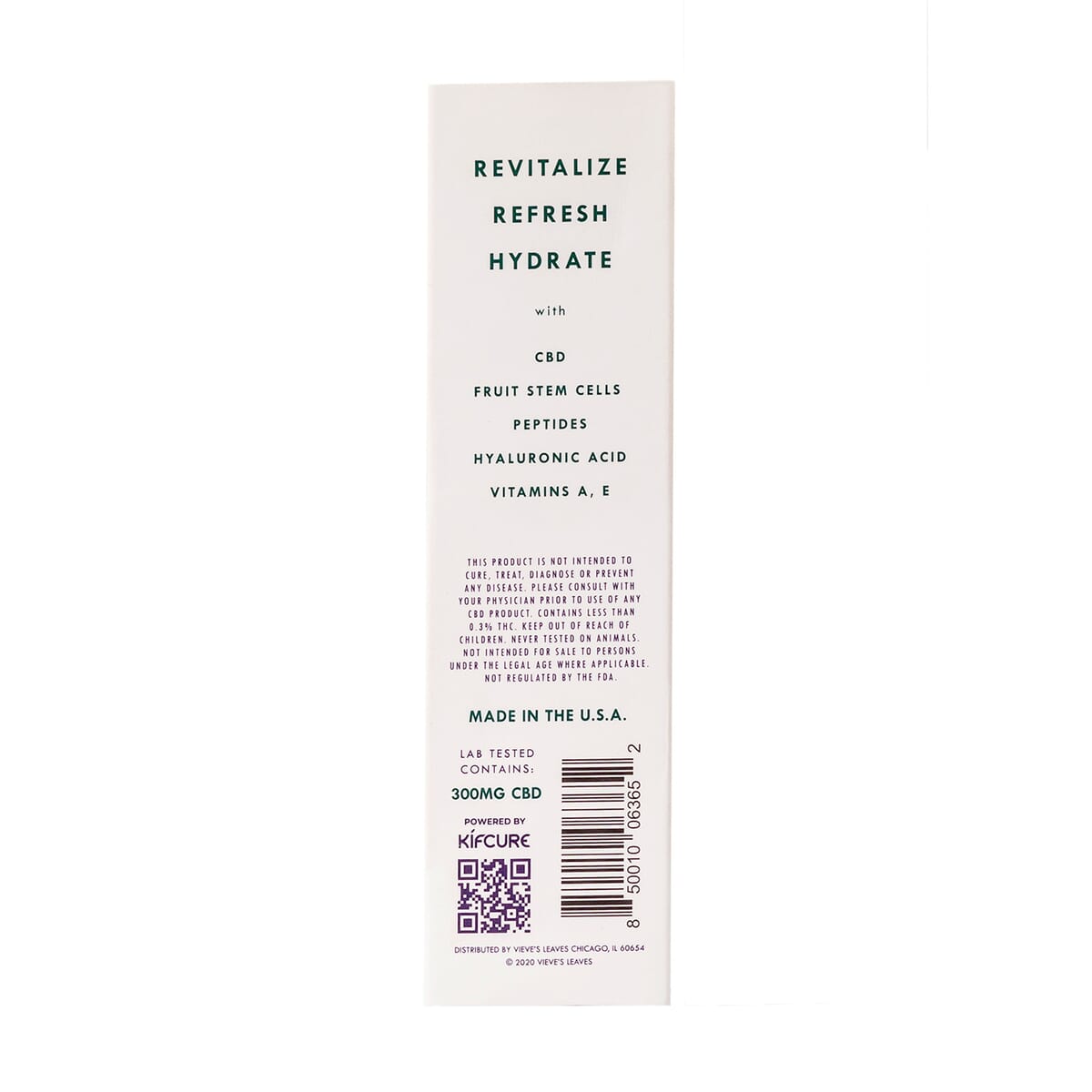 Vieve's Leaves Restorative Serum 300MG Broad Spectrum (1oz) image number 3