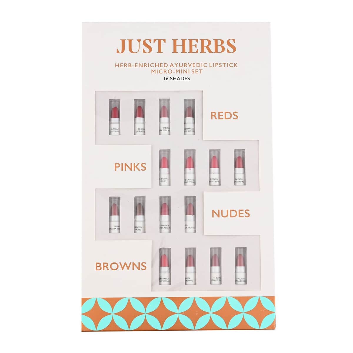 Just Herbs Herb-Enriched Ayurvedic Lipstick Micro Mini Set image number 0