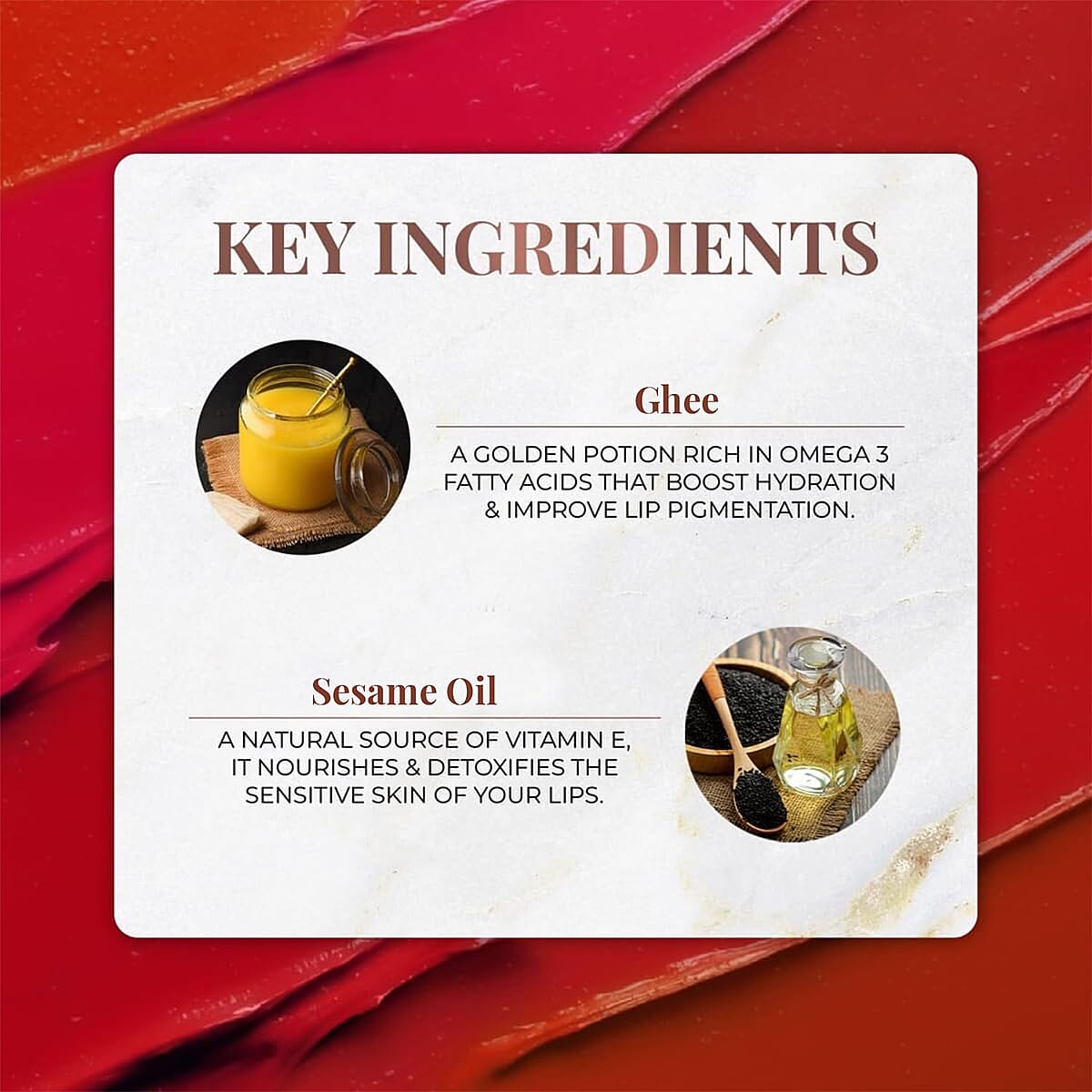 Just Herbs Herb-Enriched Ayurvedic Lipstick Micro Mini Set image number 5