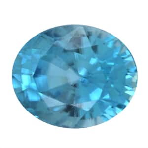 By Tony Diniz AAAA Cambodian Blue Zircon (Oval Free Size) 3.00 ctw