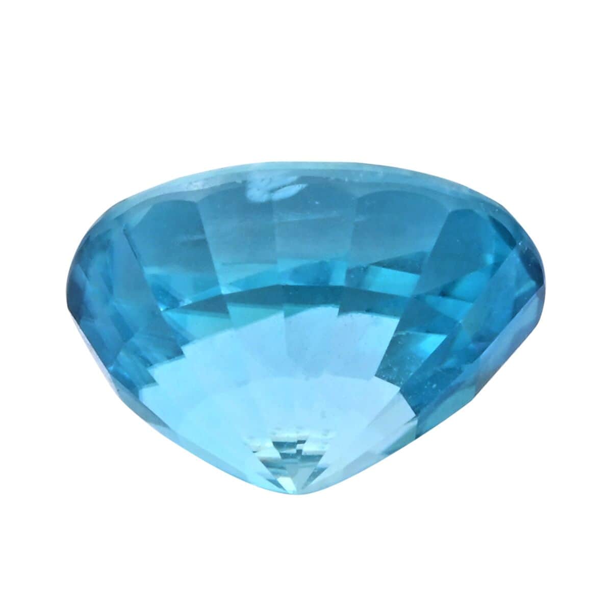 By Tony Diniz AAAA Cambodian Blue Zircon (Oval Free Size) 3.00 ctw image number 2